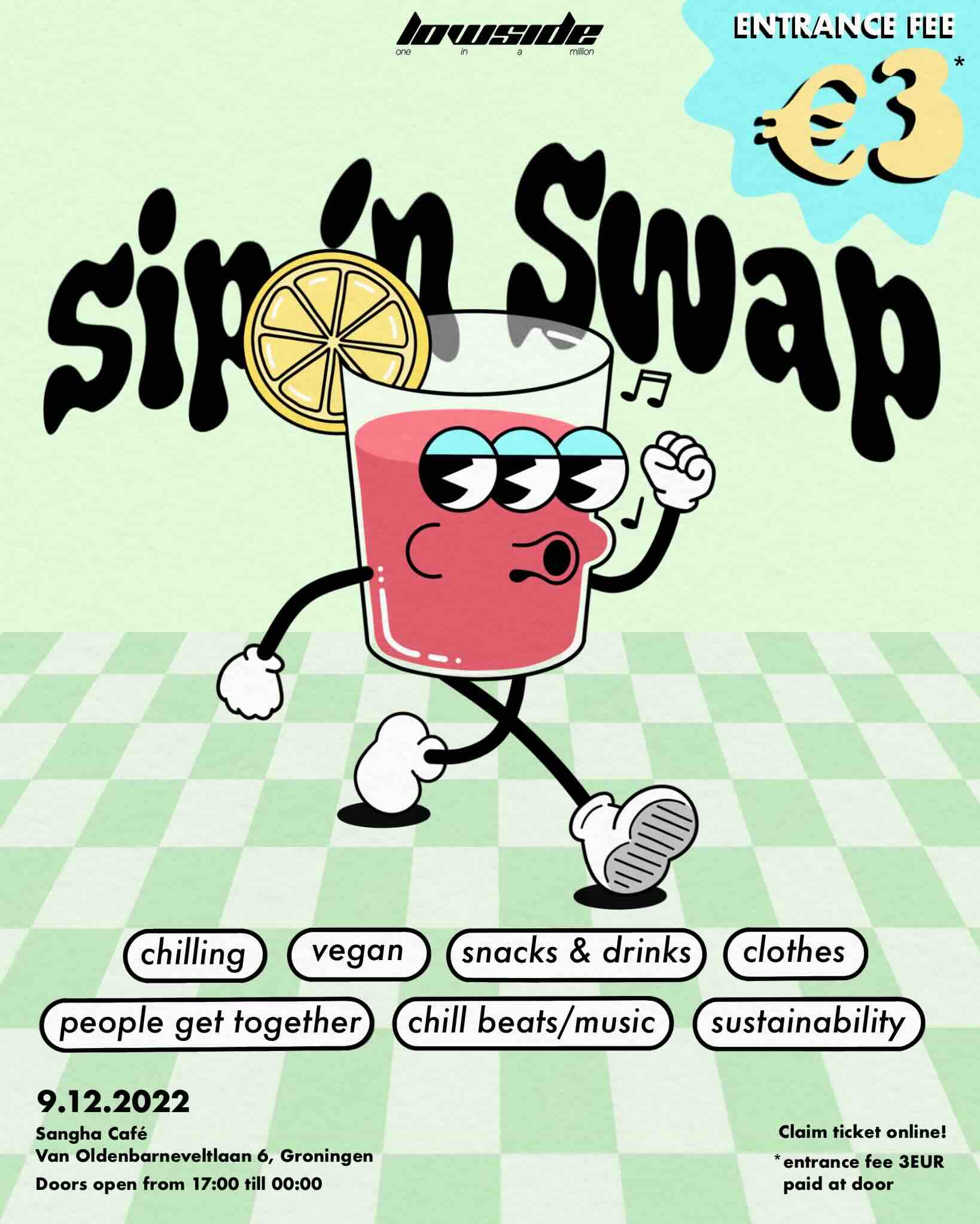 Lowside Sip 'n Swap' edition animation