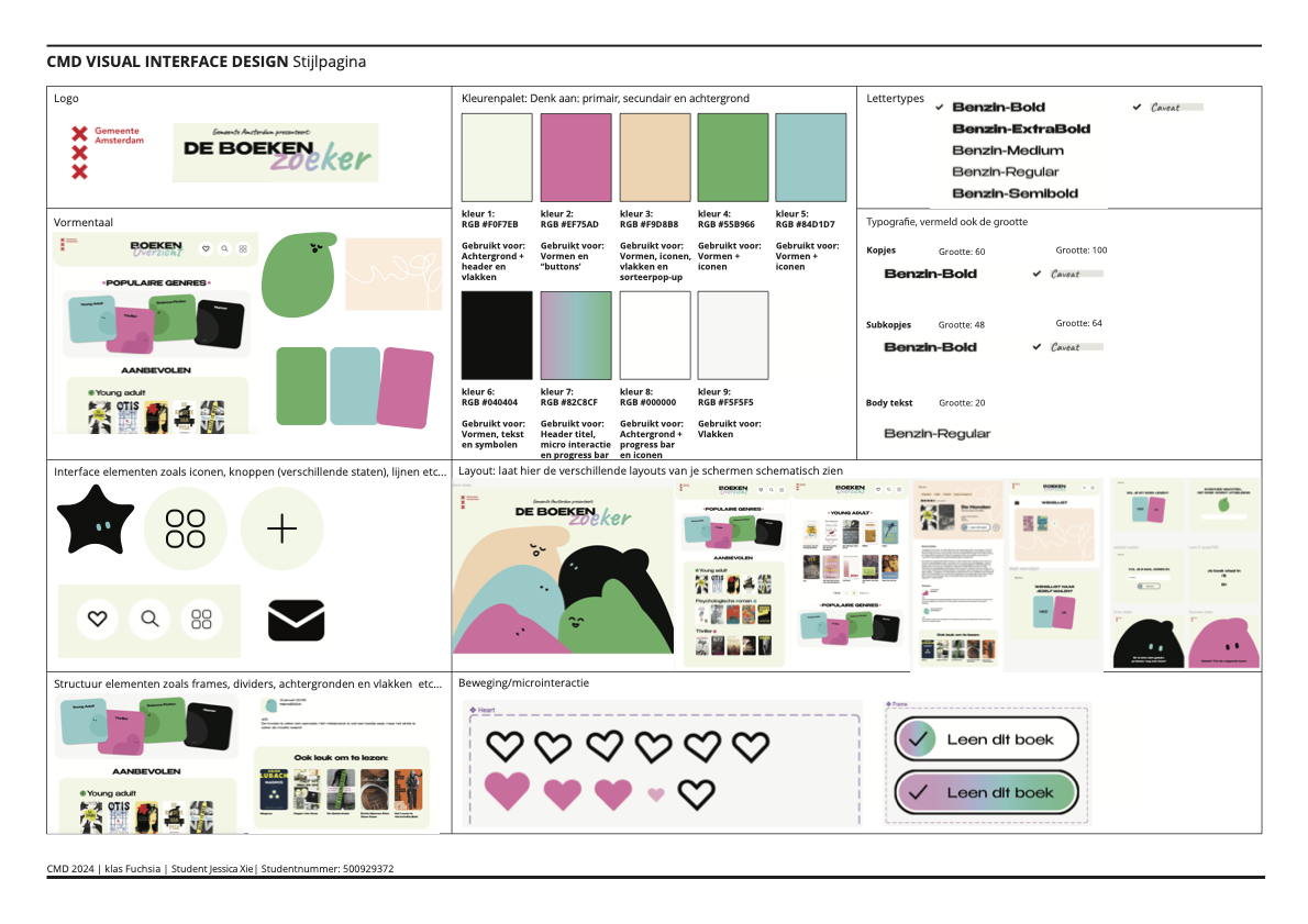 stijlpagina boekenzoeker