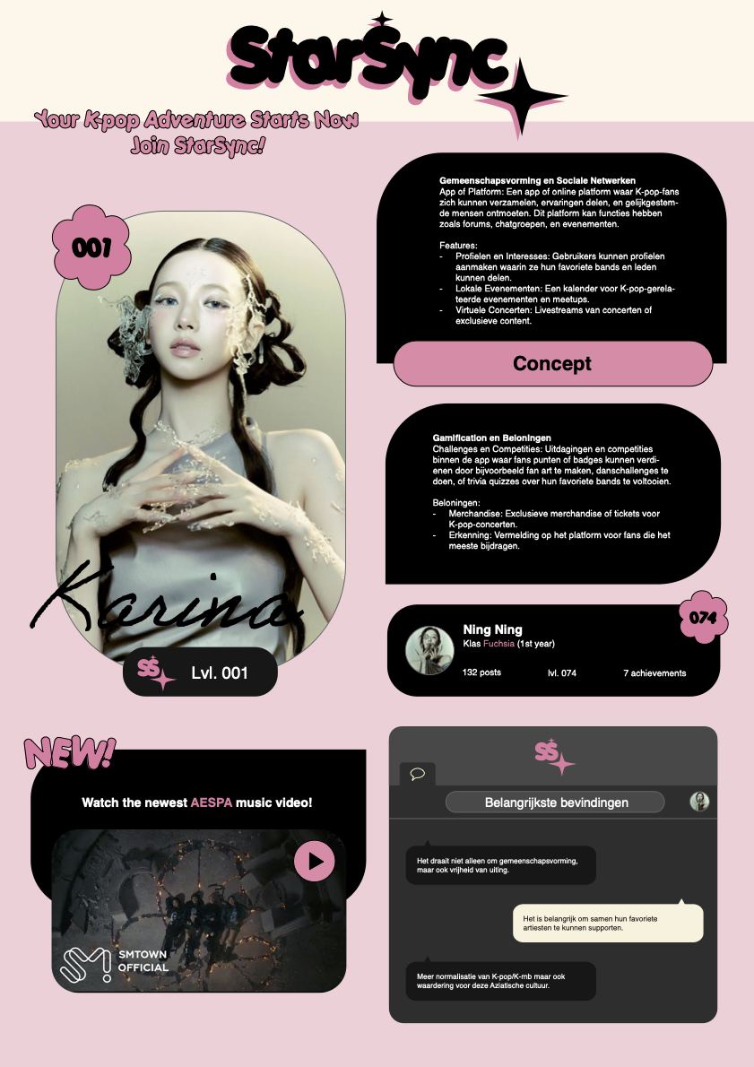 StarSync concept poster